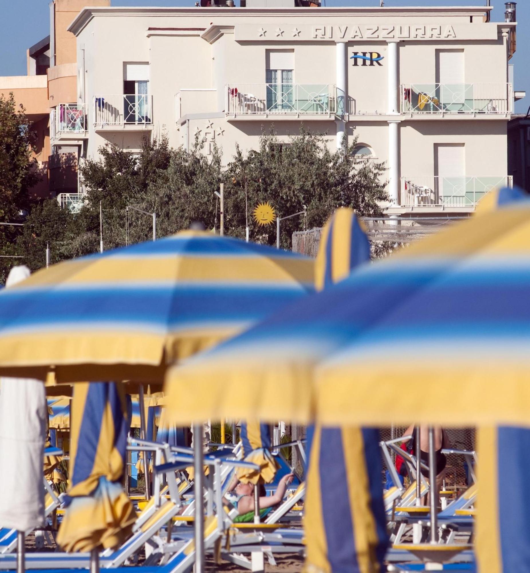 Hotel Rivazzurra Rimini Exteriér fotografie